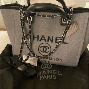COPY - Chanel Woven Deauville Tote